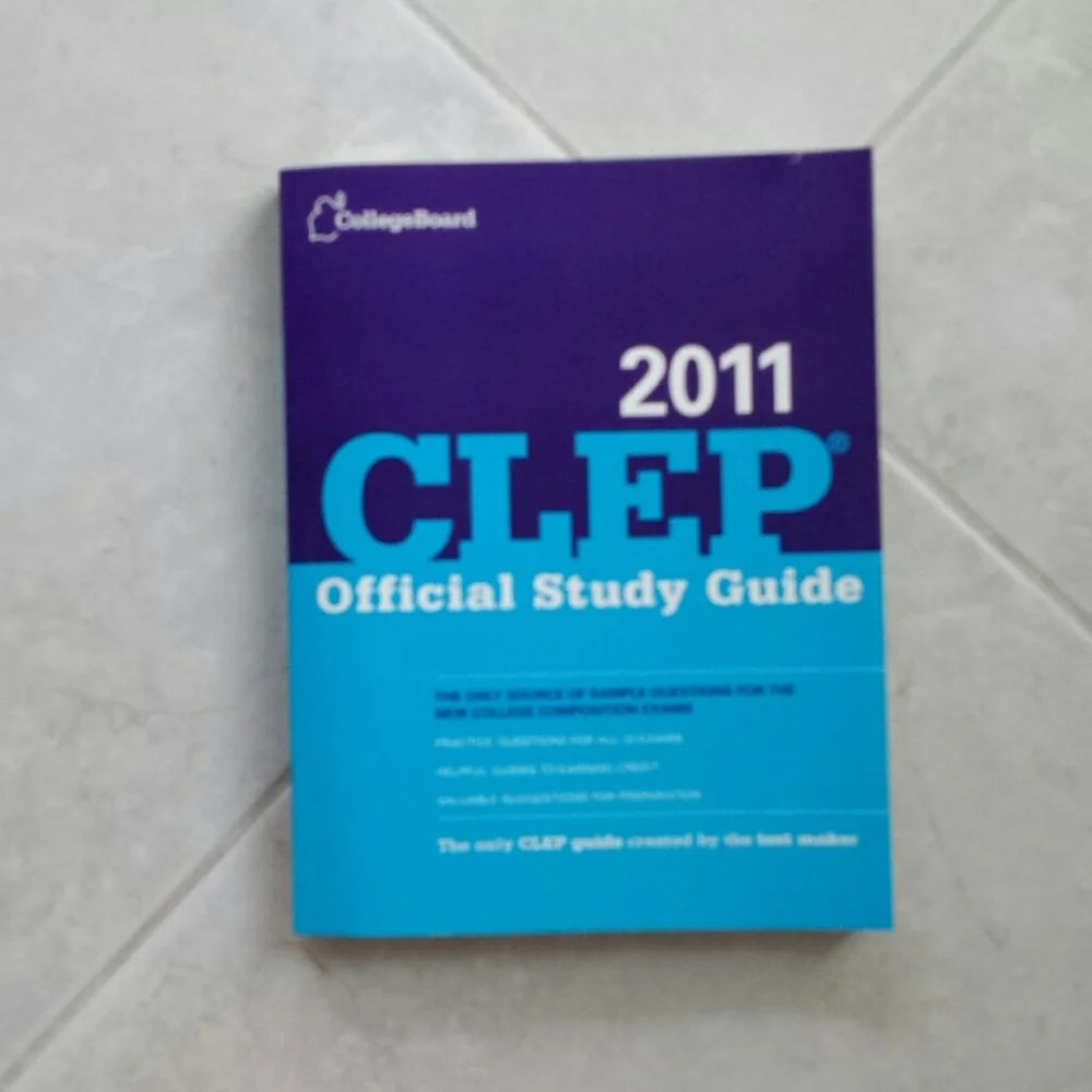 Unused 2011 CollegeBoard Clep Book